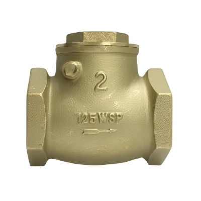Brass Swing Check Valve 125S/200W.O.G